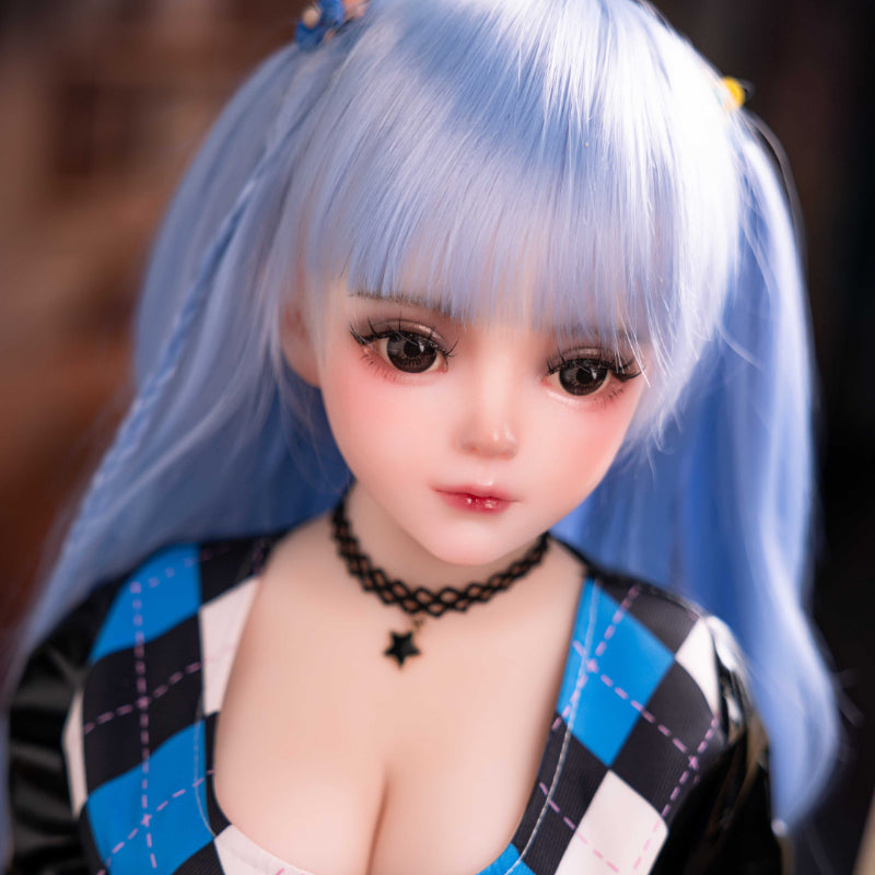 Adult small anime female silicone doll for men, life-size 2D figure, insertable for masturbation, real-life version Secondary image